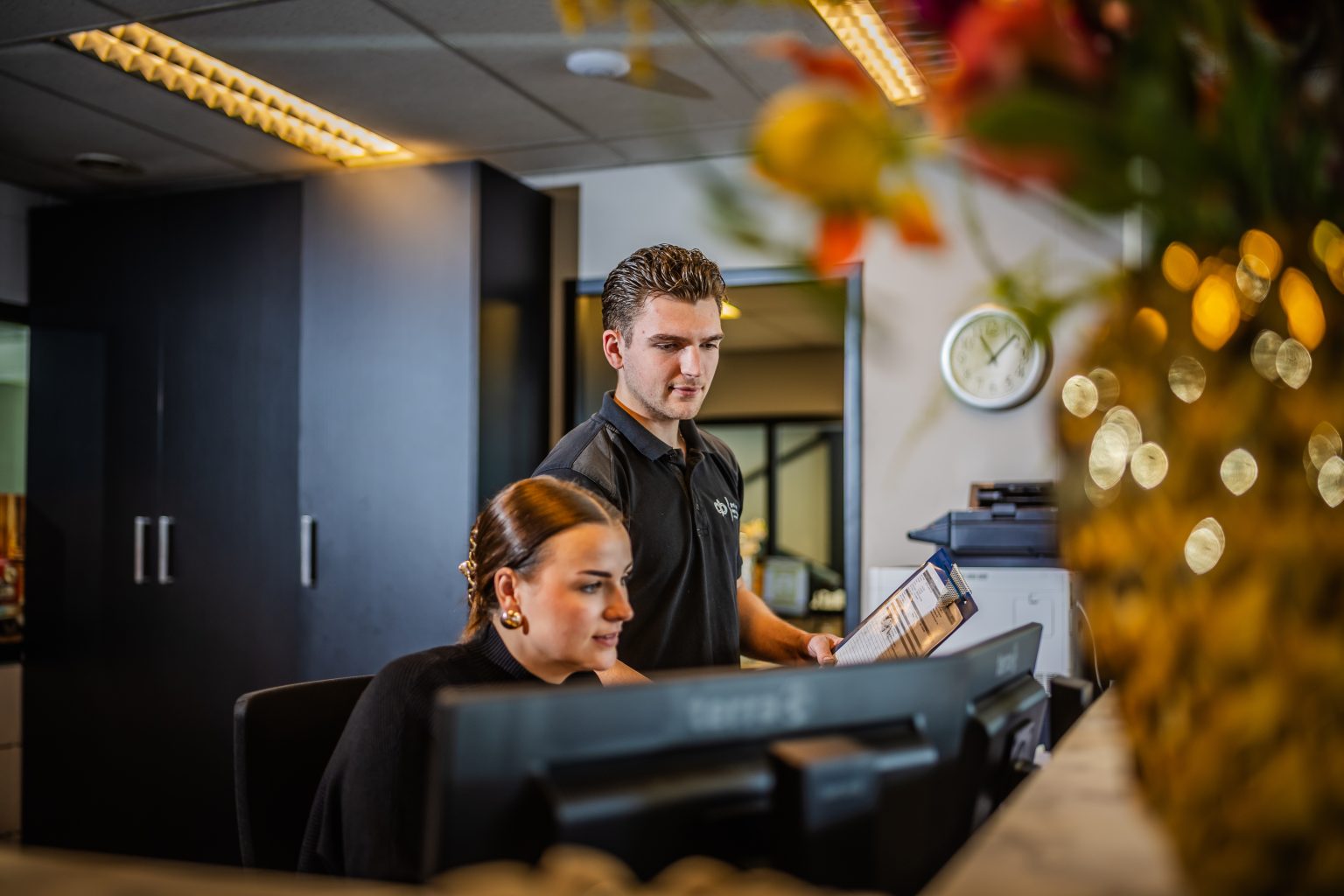 Aan het werk bij Autobedrijf Gert van den Berg